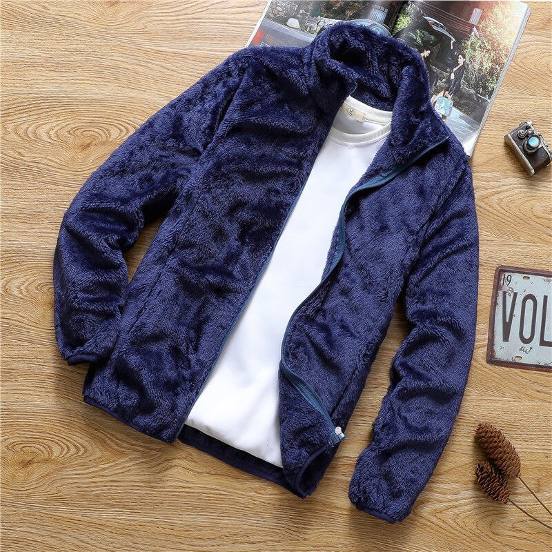Snuggly Reversible Fleece Jacket