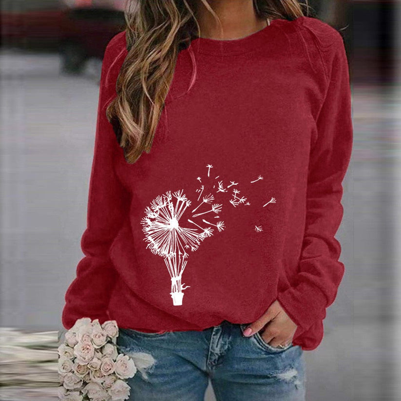 Löwenzahn - Stylish Pullover Rundhals Design