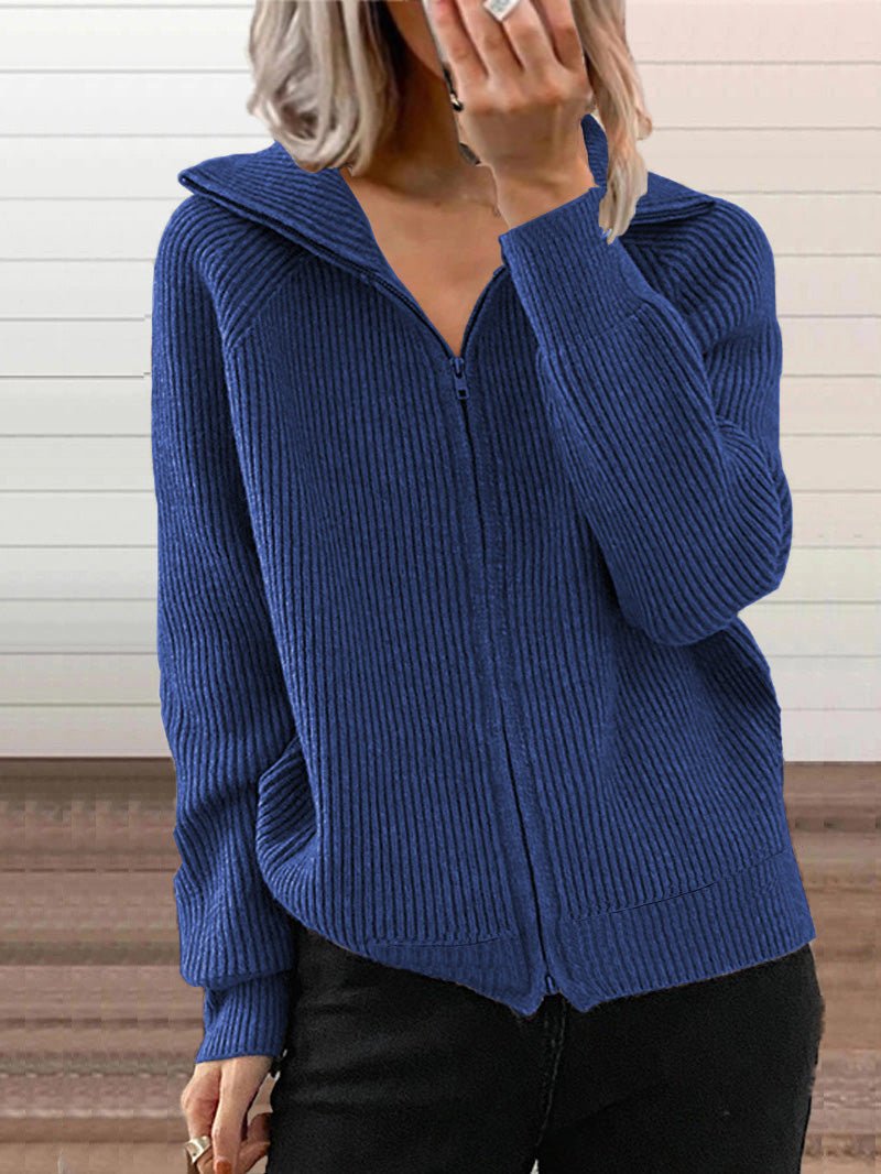 Warm Cardigan Thick Cotton Zipper