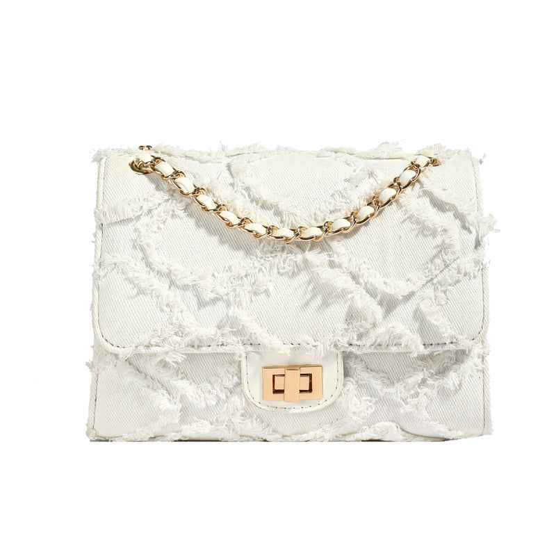 Fashion Shoulder Bag Denim Style