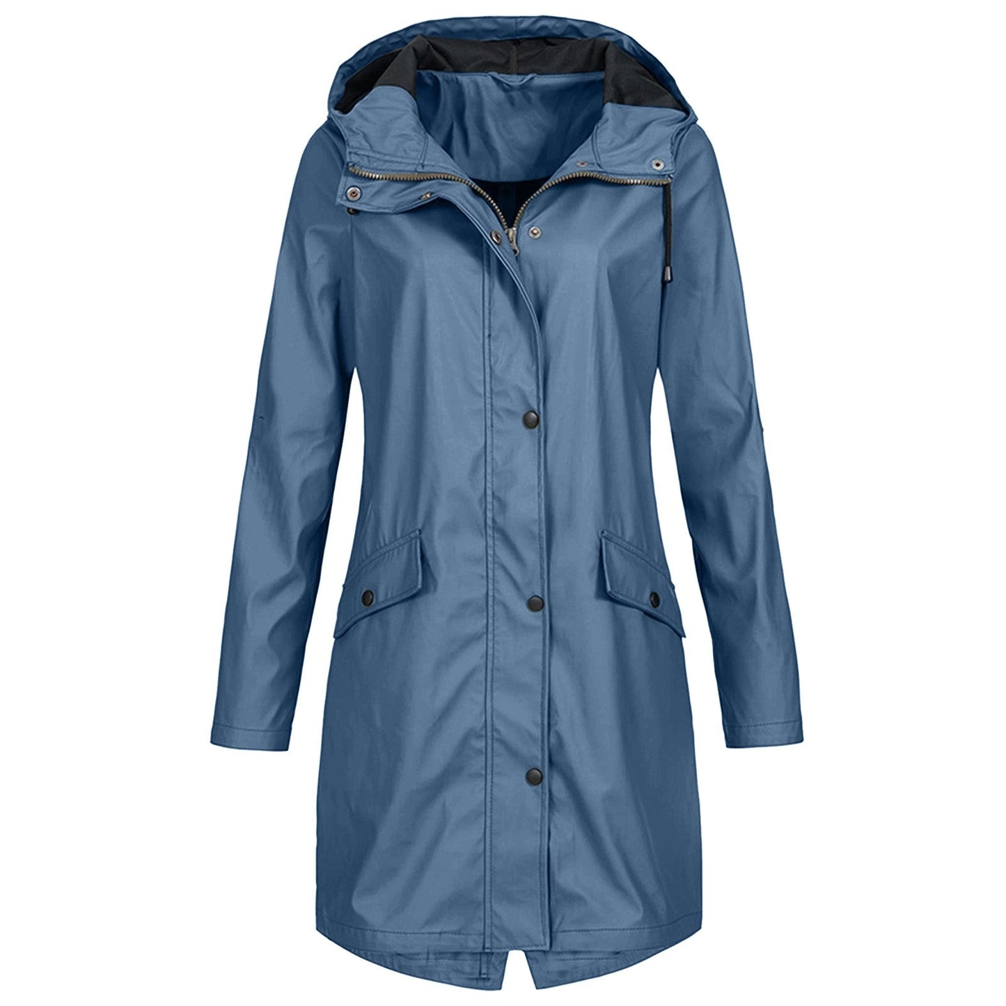 Women's Waterproof Hooded Raincoat