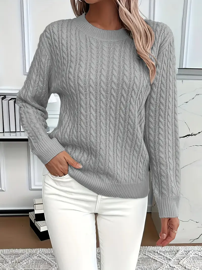 Soft Sweatshirt Wool Look