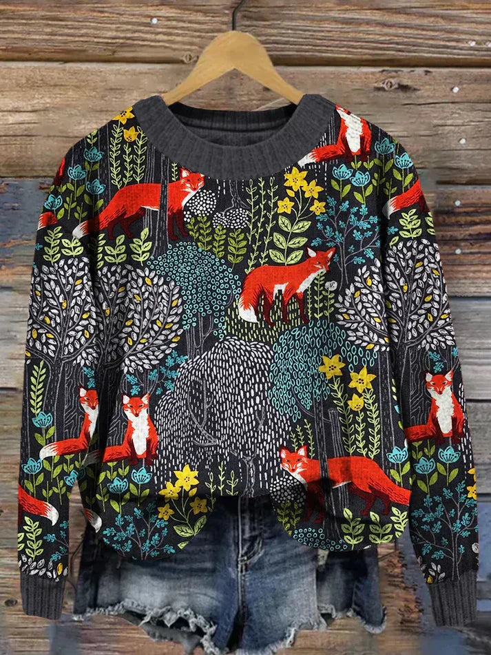 Autumnal Sweaters Vintage Look