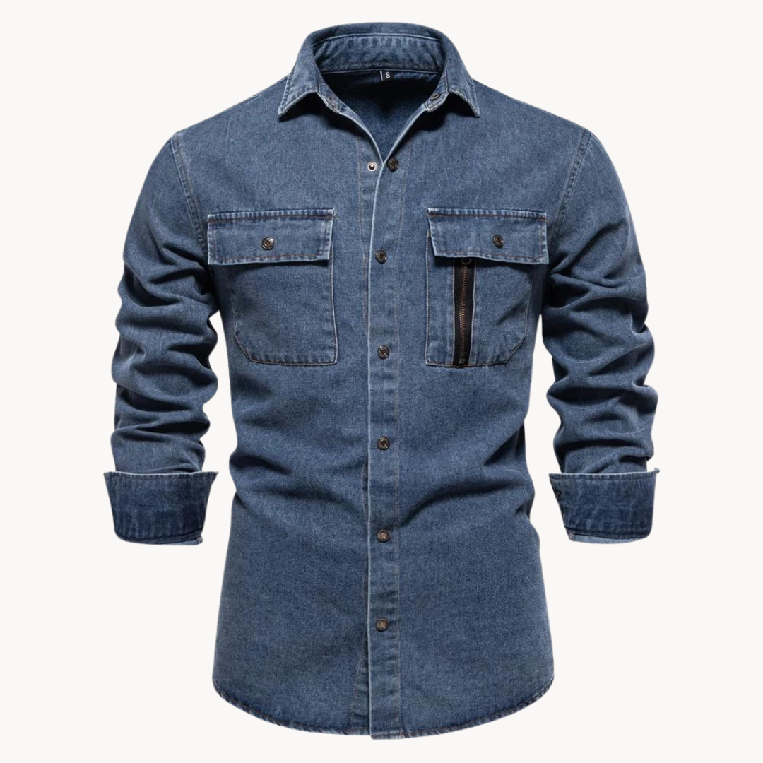 Comfortable Denim Shirt Loose Fit