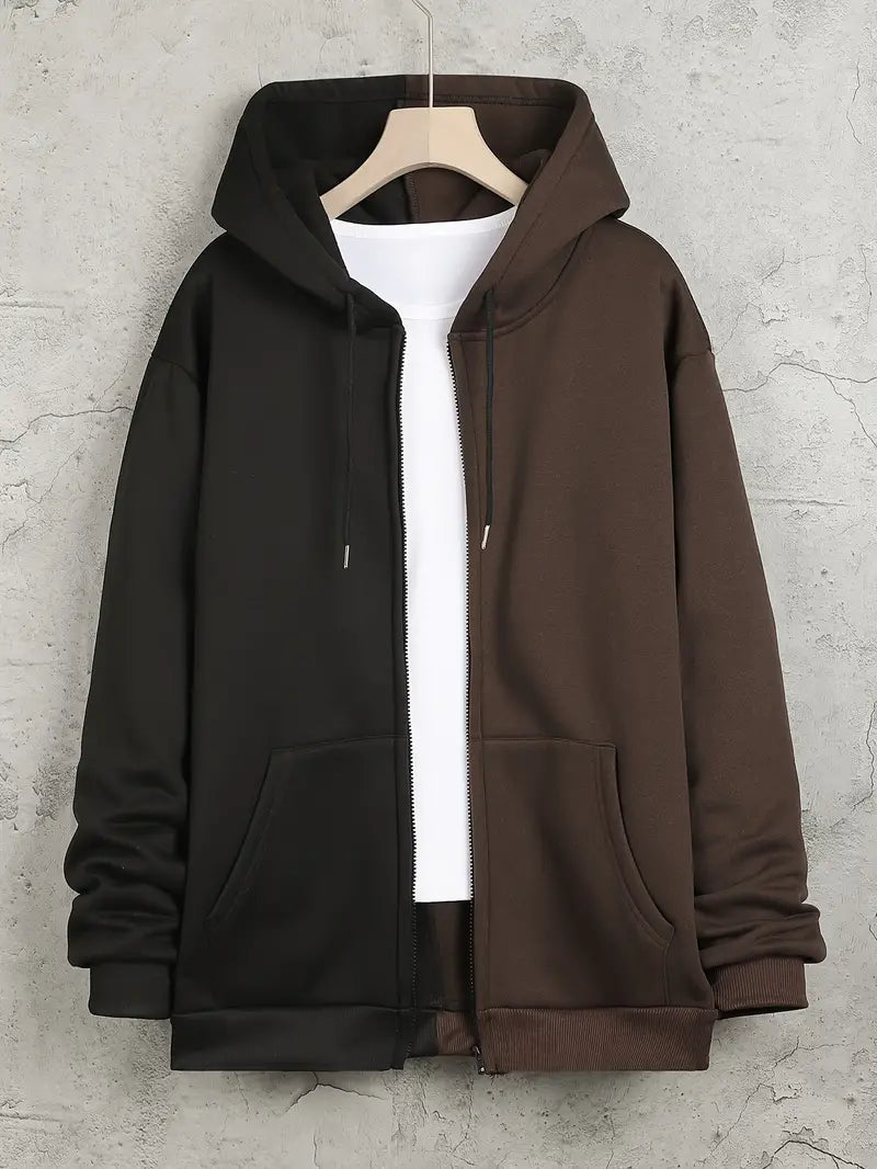 Men's Hooded Sweatshirt Grey Marl