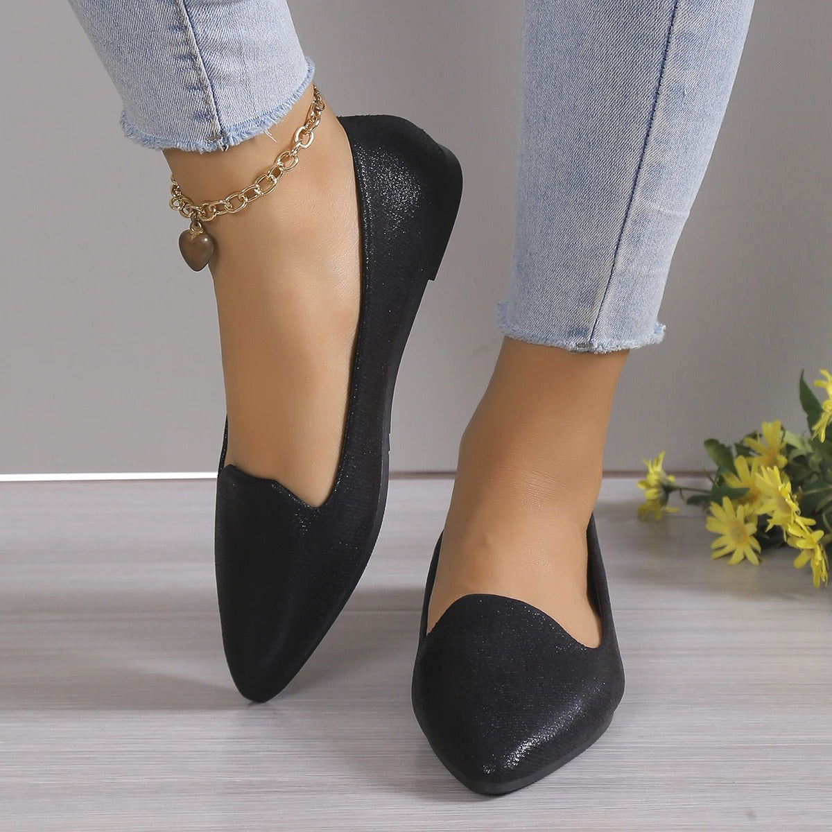 Women's Ballerina Flats Spring Trendy Shoes