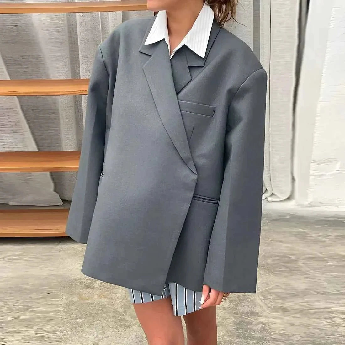 Stylish Women's Blazers Plus Size