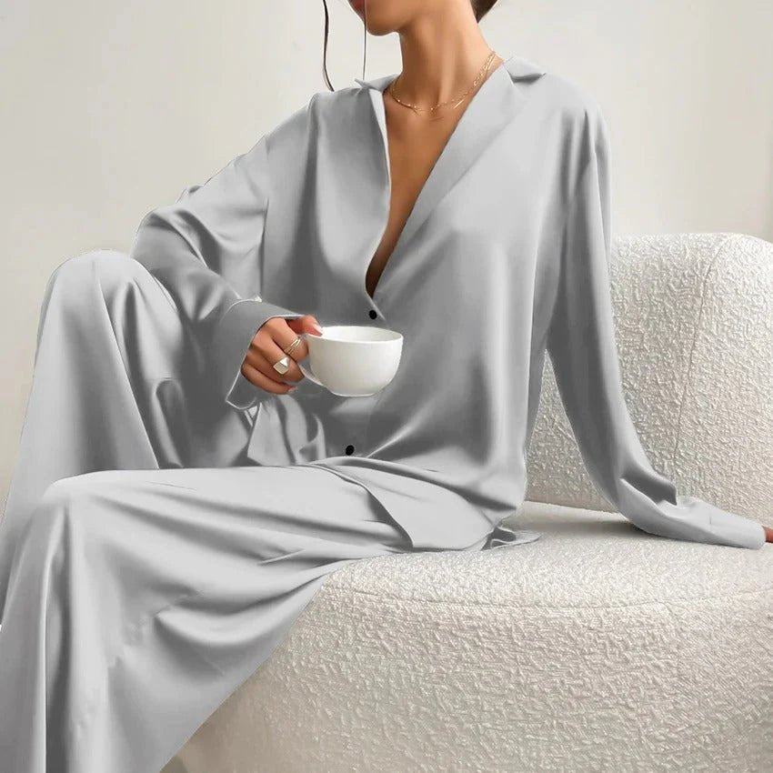 Women's Loungewear Set Blouse and Trousers