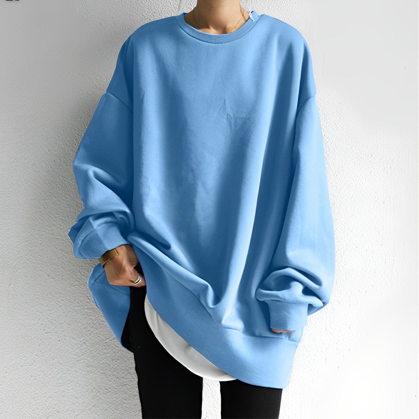 Oversized Sweatshirt Generously Comfortable