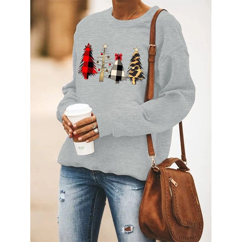 Eleganter Weihnachtspullover Lässig Stylish - IdealeKleiden