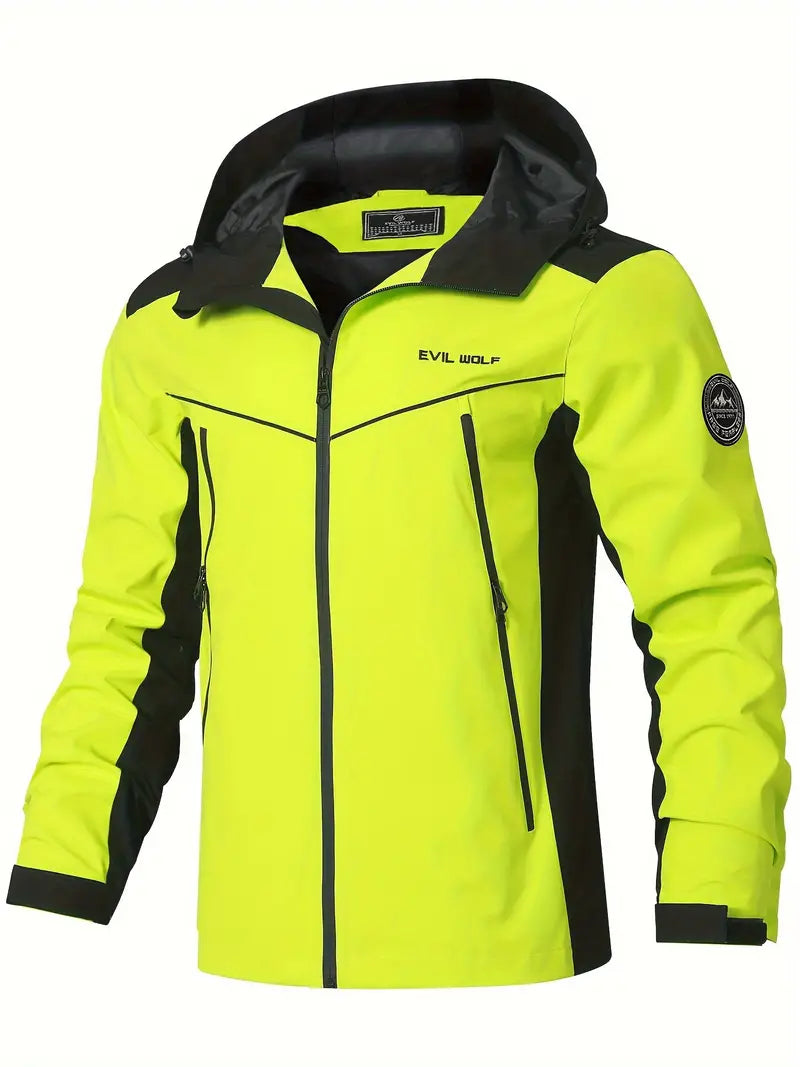 Men's Outdoor Jacket Water-Repellent Sporty