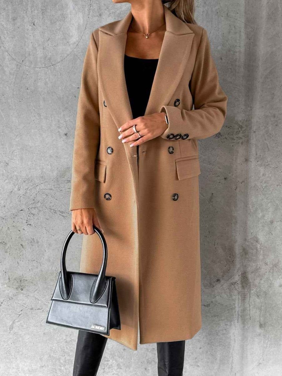 Women's Slim Long Trench Coat