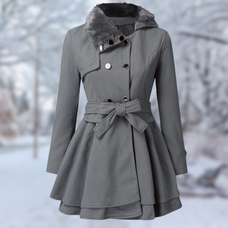 Modern Ladies' Coat Elegant Design