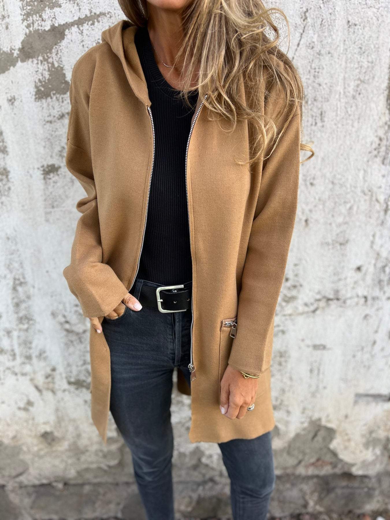 Women's Modern Hooded Jacket