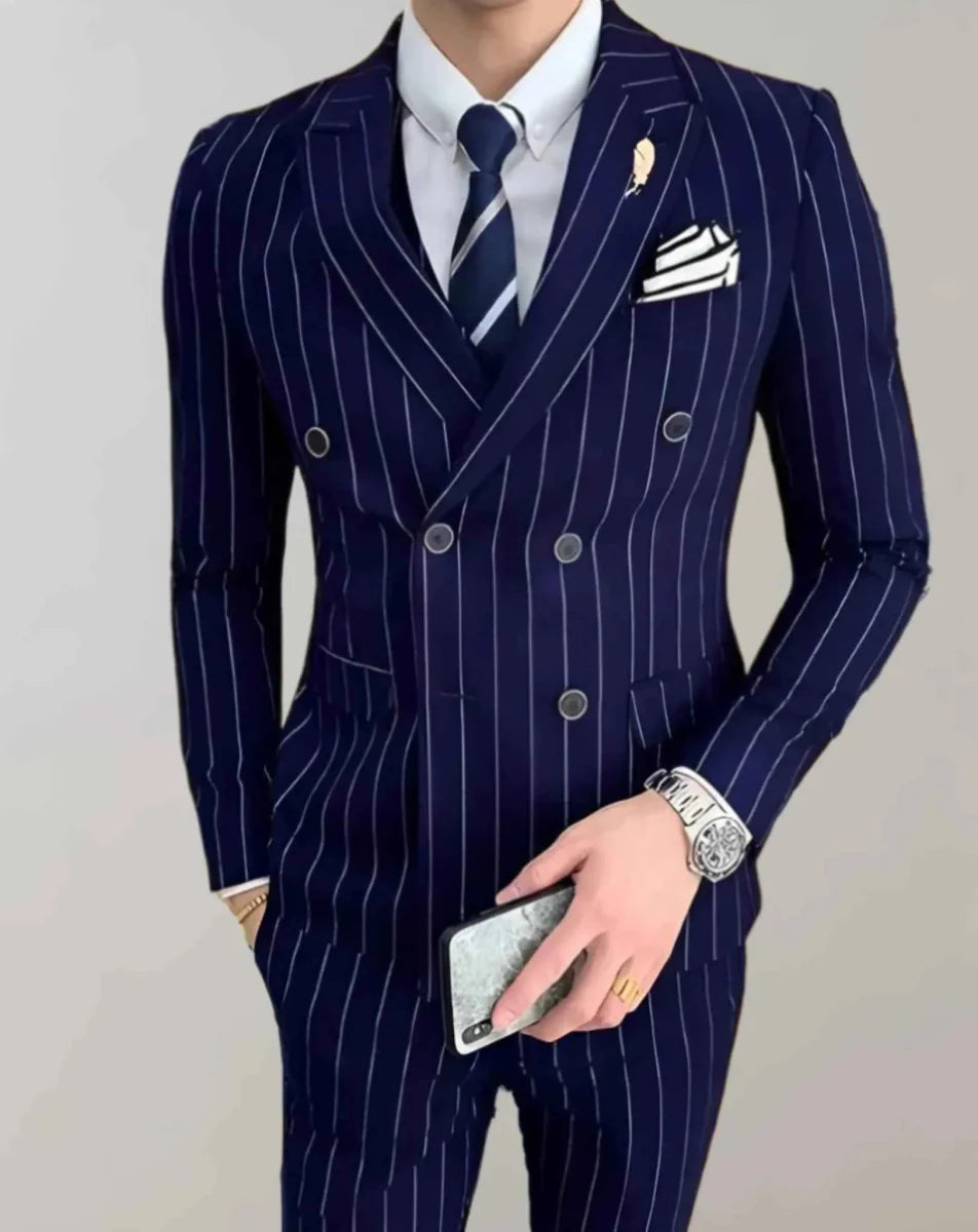 Men's Suit Stripe Design