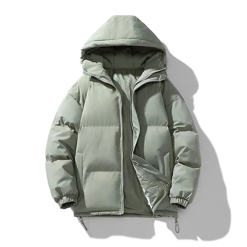 Men's Puffer Jacket Hooded Insulated