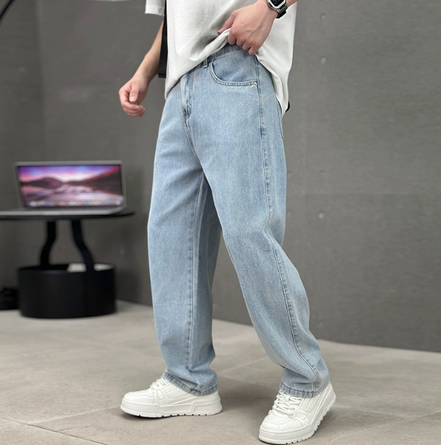 Men's Jeans Comfortable Spring Relaxed Fit