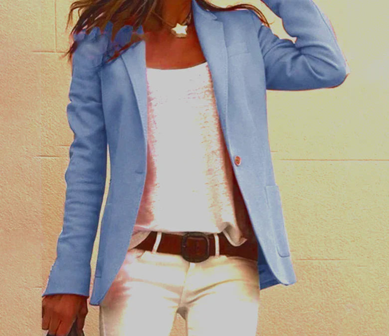 Women's Blazer Slim Fit Long Sleeve