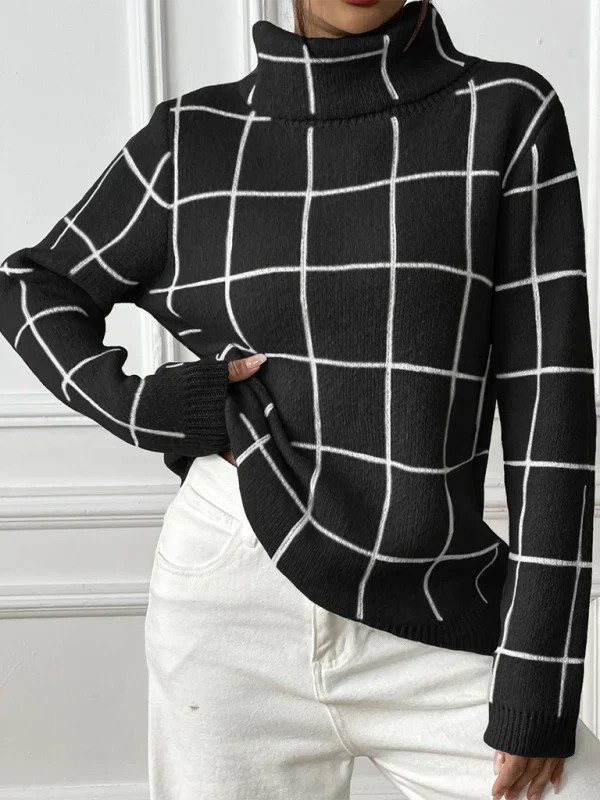 Women's Turtleneck Sweater Warm Winter