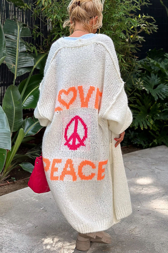 Stylish Women's Long Cardigan