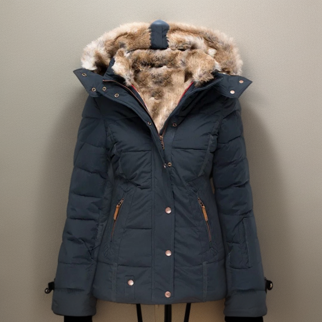 Damen Wintermantel Warm Bequem Elegant