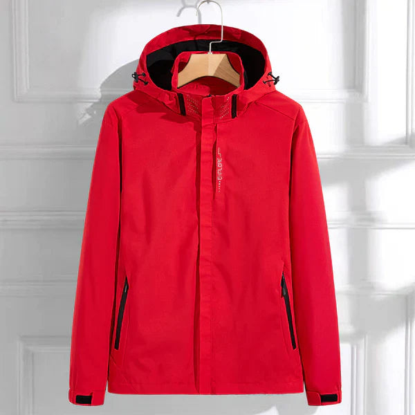 Men's Quilted Jacket Warm Hooded