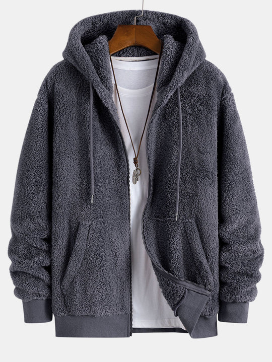 Men's Warm Winter Plush Coat