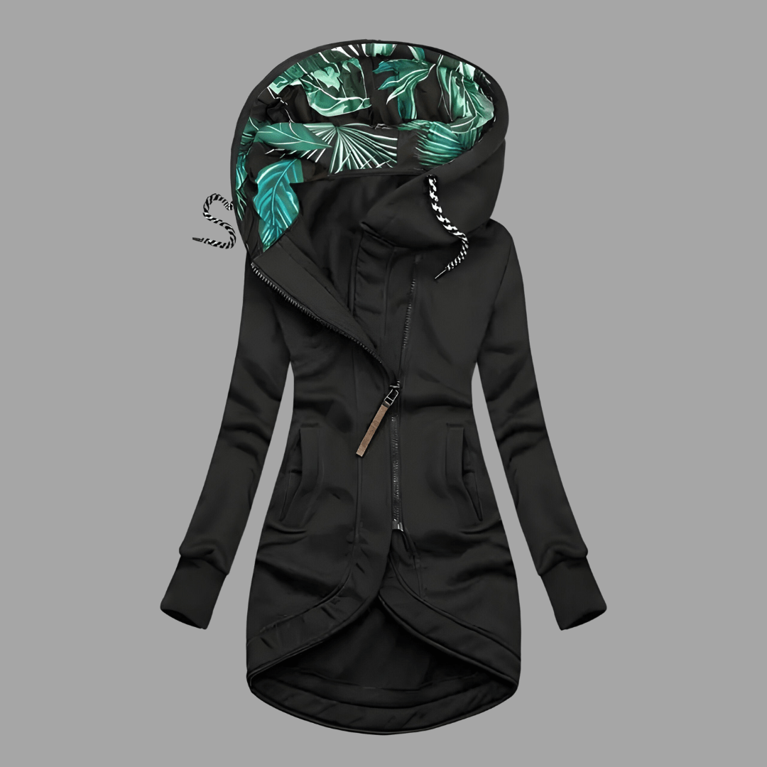 Robuste Damen Winterjacke Schwarz
