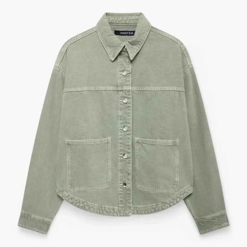 Stylish Blue Jeans Jacket Trendy Look