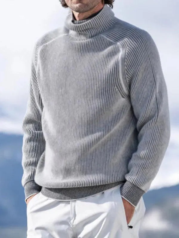 Men's Turtleneck Sweater Modern Comfortable