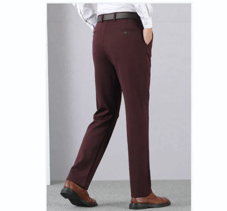 Men's Modern Fit Stretch Trousers