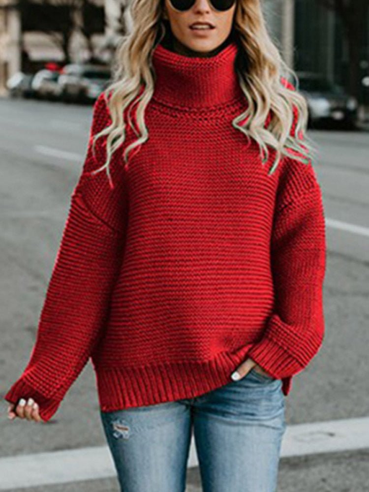 Chunky Turtleneck Sweaters for Women Premium Quality
