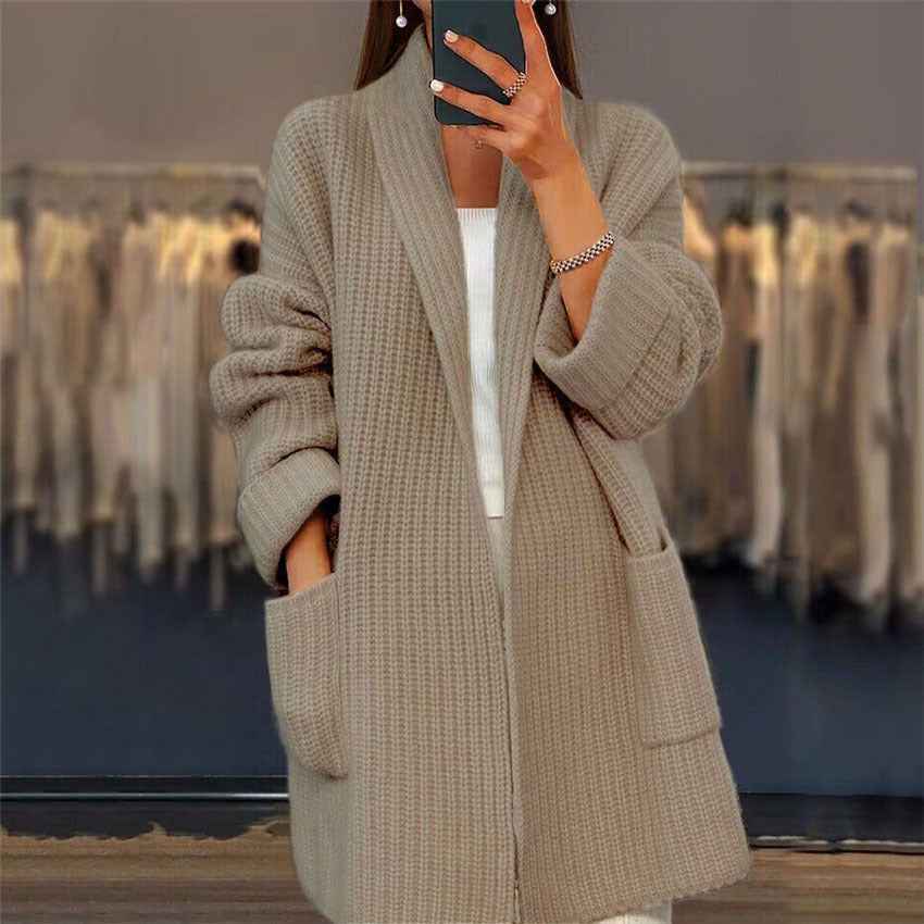 Long Cardigan Comfortable Oversized