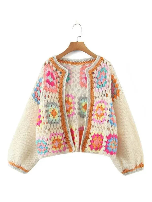 Women's Crochet Cardigan Elegant