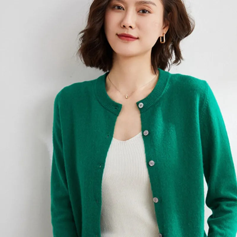 Soft Women's Dress | Knitted V-Neck Sweater