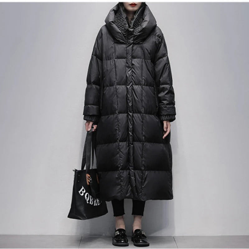 Stylish Down Jacket Women Elegant Warm
