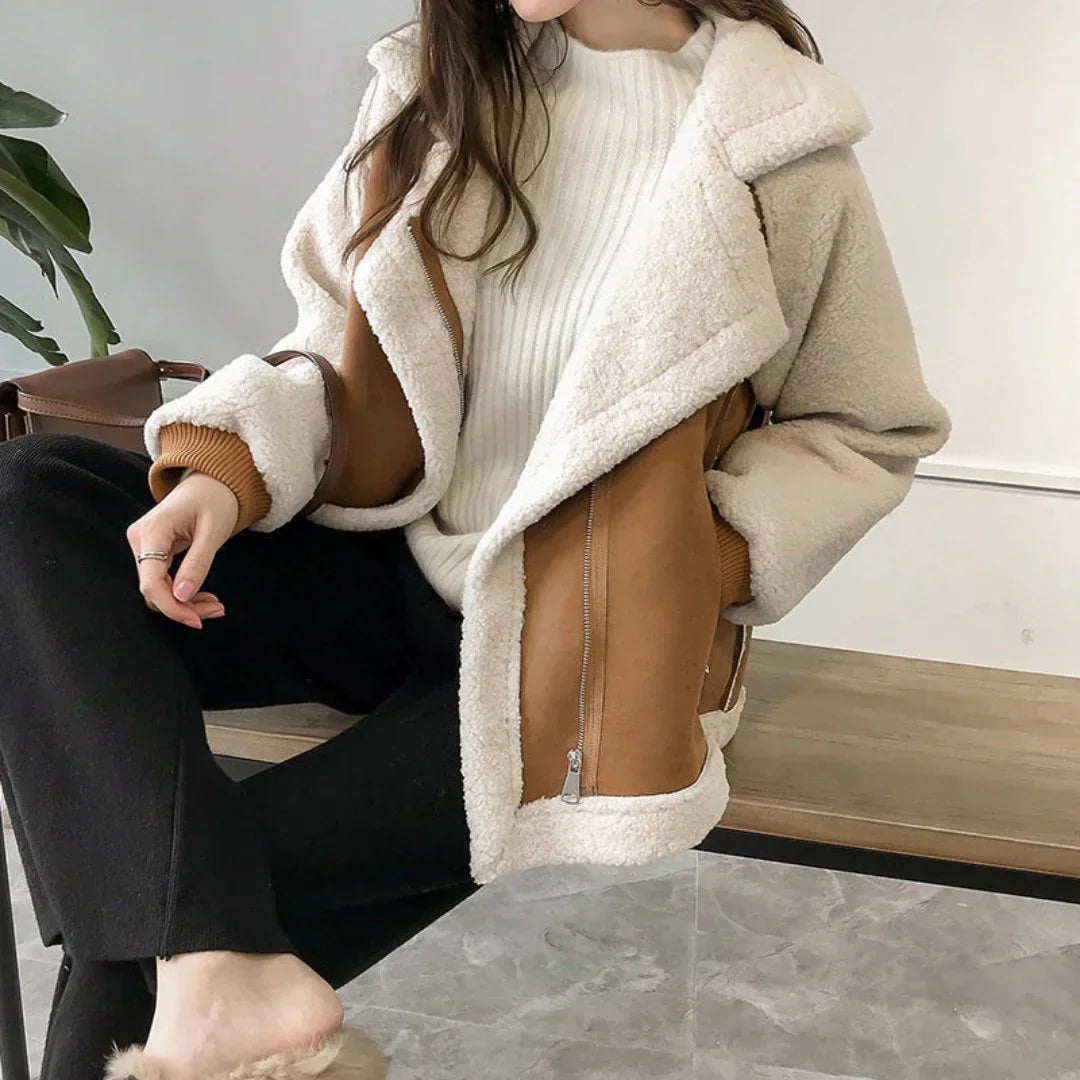 Soft Leather Jacket Lined Classic Cut
