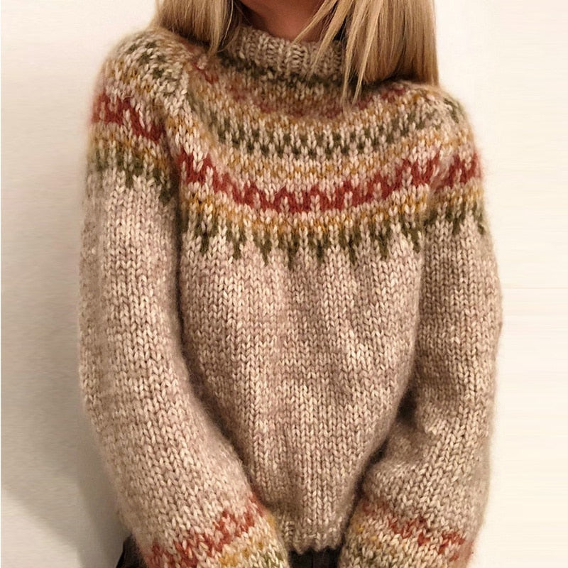 Women's Turtleneck Sweater Comfortable Elegant