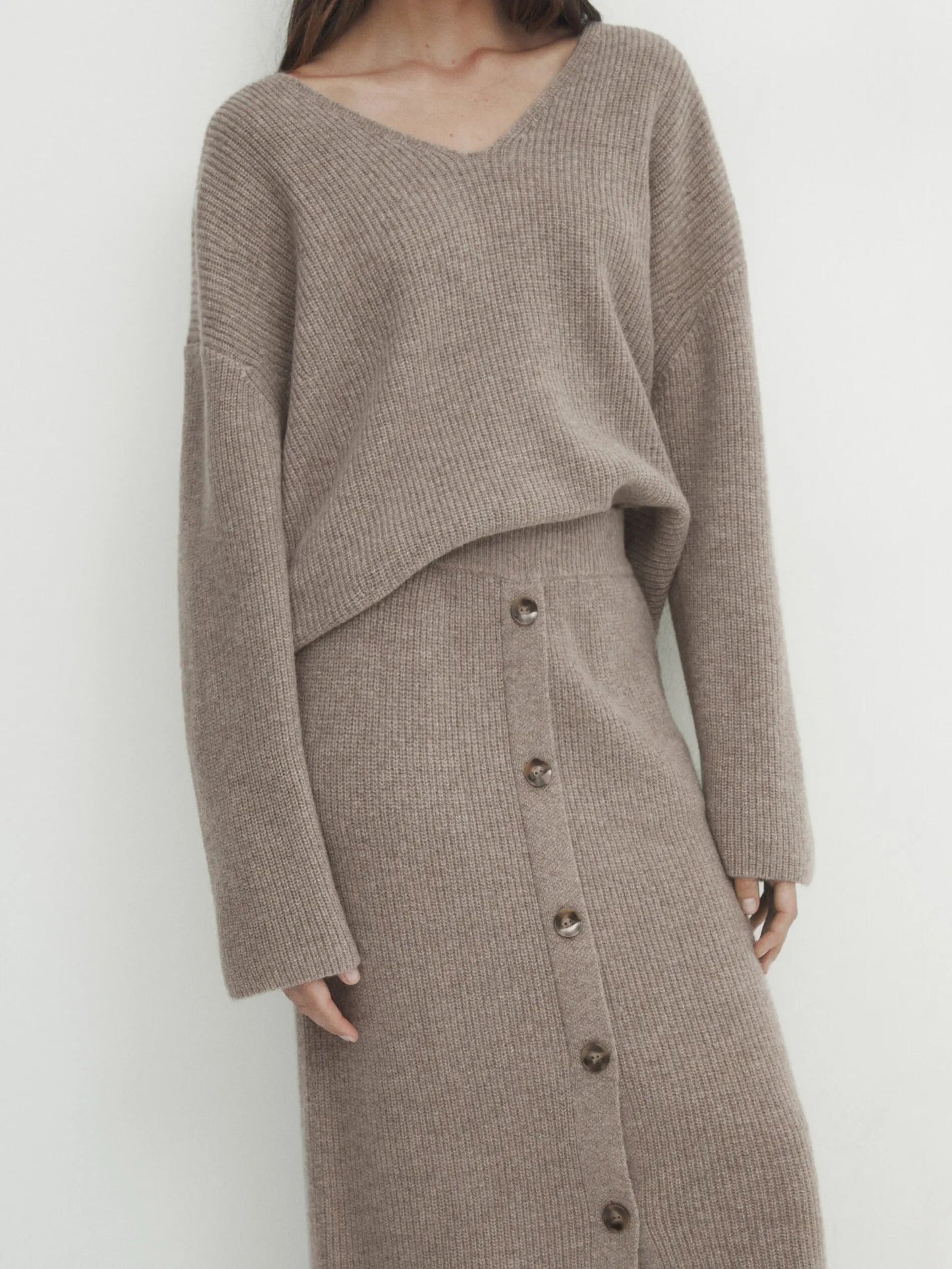 Stylische Frauenkleidung | Französisch Inspirierte Locke Strickpullover - IdealeKleiden