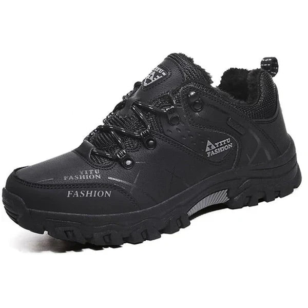 Hiking Boots Leather Robust Outdoor