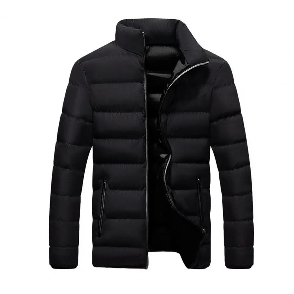 Men's Quilted Jacket Warm Winter Outdoor