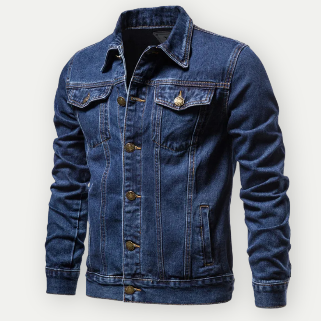 Men's Denim Jacket Classic Elegant