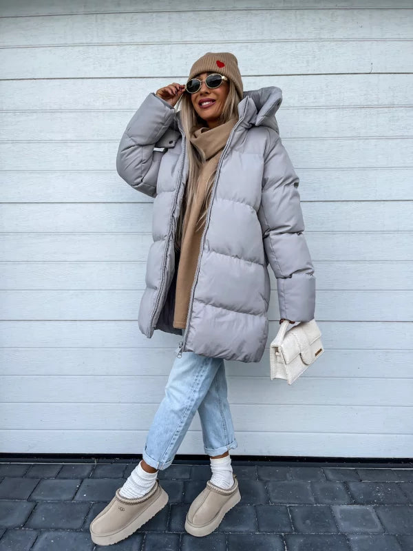 Women's Elegant Lightweight Down Jacket