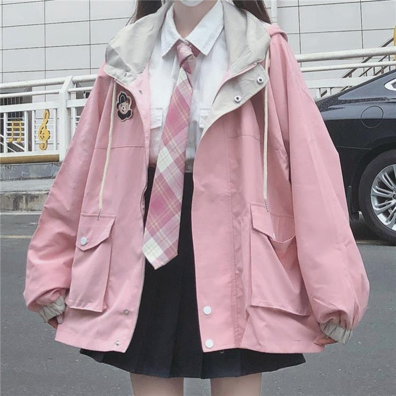 Stylish Oversized Denim Jacket for Women