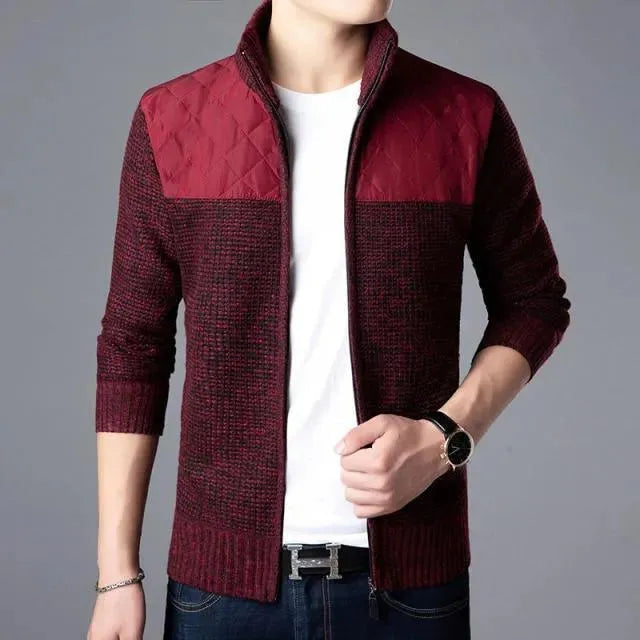 Stylish Cardigan Sweater for Men - Modern