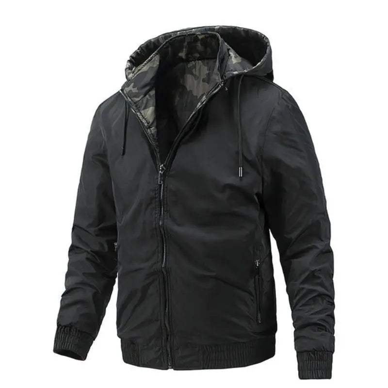 Herren Militärjacke Outdoor Abenteuer - IdealeKleiden