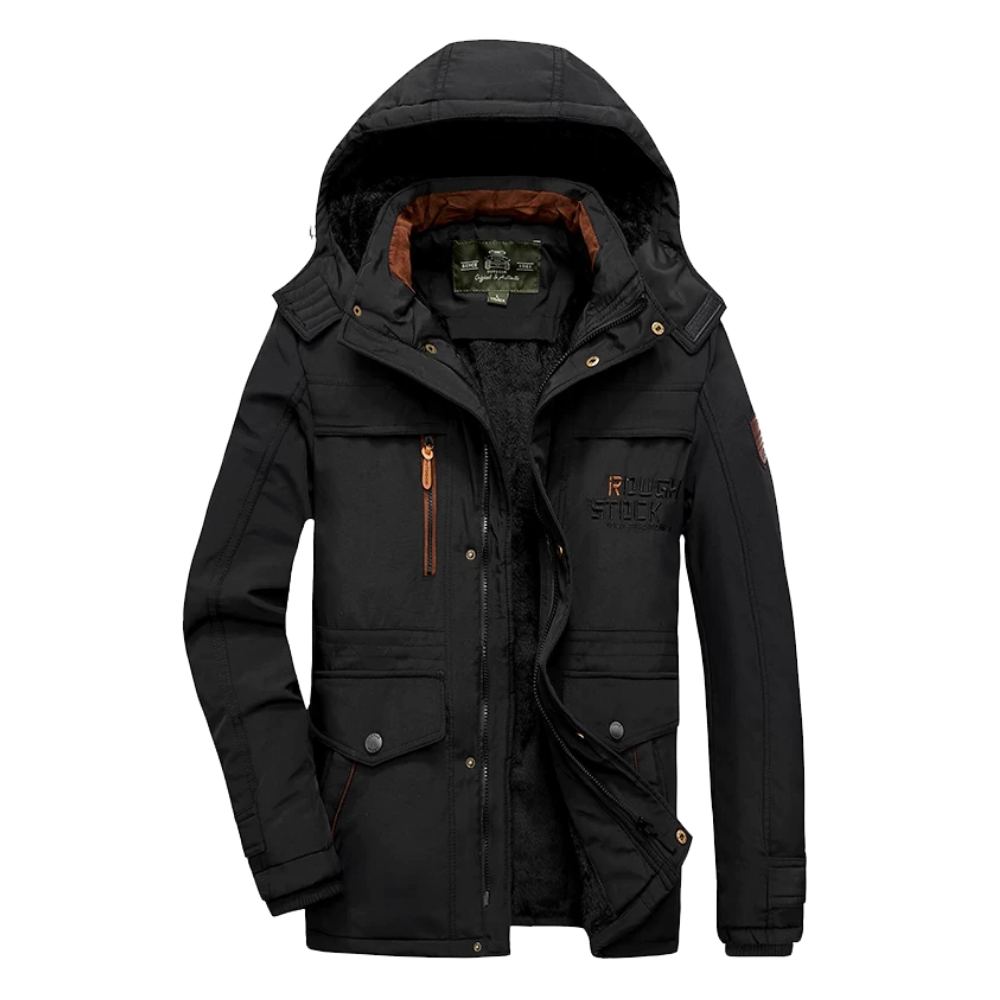 Men's Winter Coat with Hood