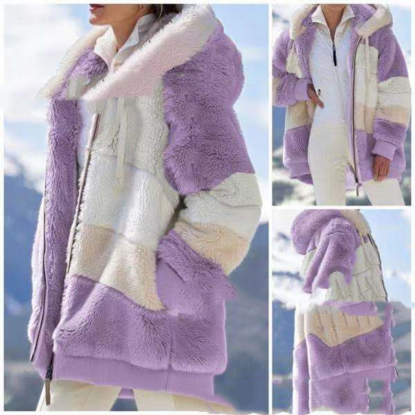 Practical hooded jacket for everyday wear