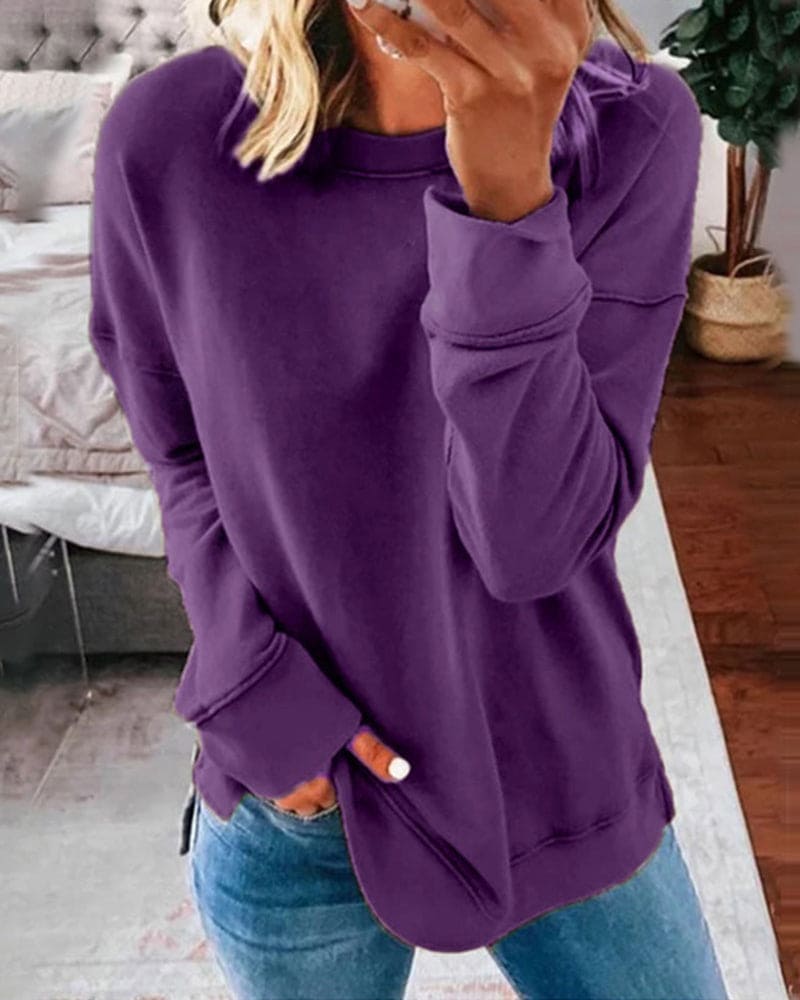 Comfortable Women's Sweatshirt Simply Stylish