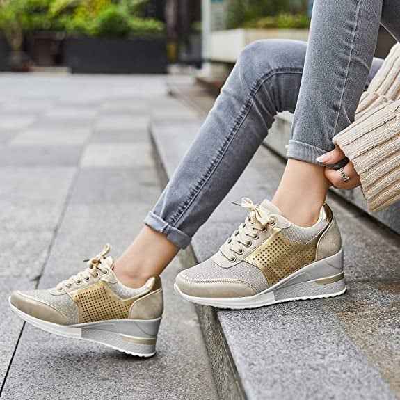 Platform High-Top Fashionable Sneakers